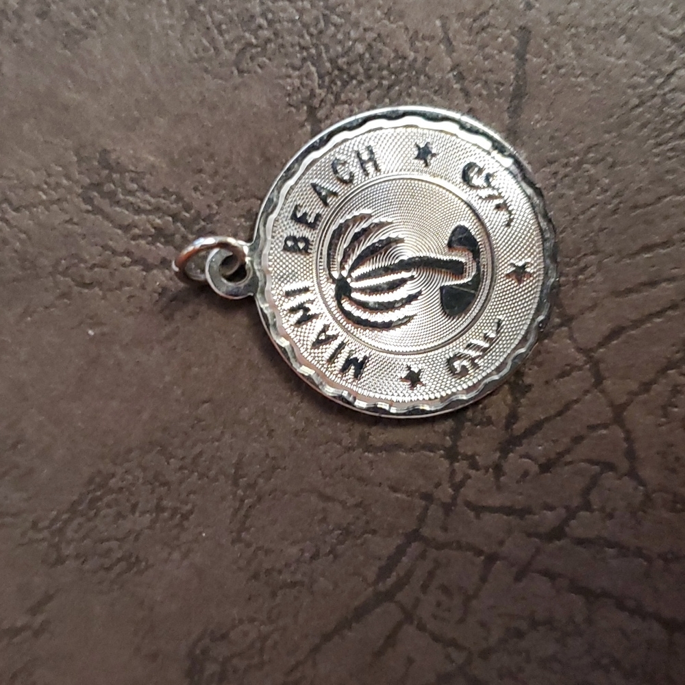Vintage Sterling silver Miami charm